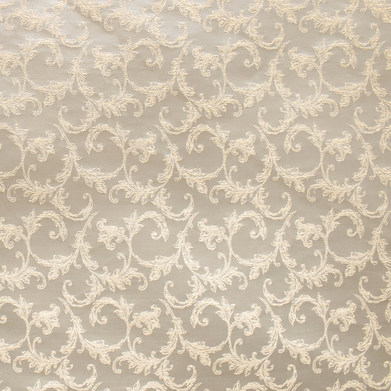 Floral Jacquard | Arbella Fabric, Champagne