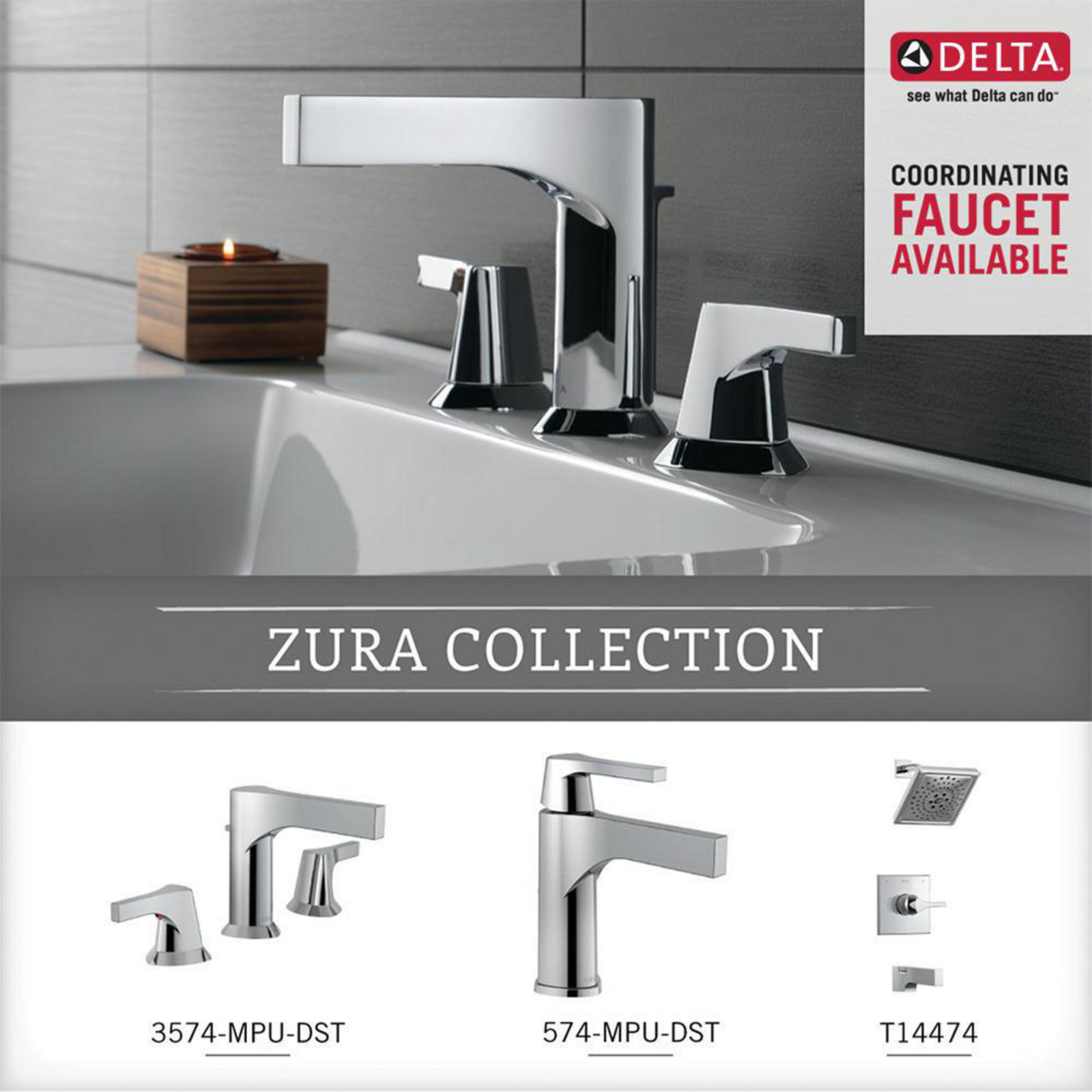 Zura Wall Mount Toilet Paper Holder, Chrome