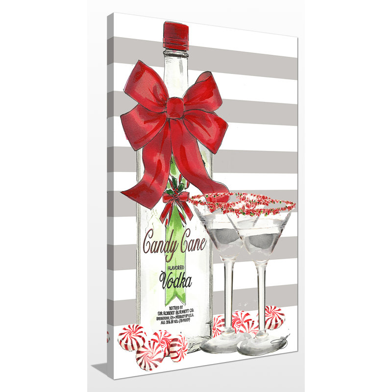 «Holiday Cheers», impression, Toile tendue, H 40 po x l 24 po x P 1,5 po