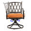 Chaise de patio pivotante avec coussins Banski-566123633
