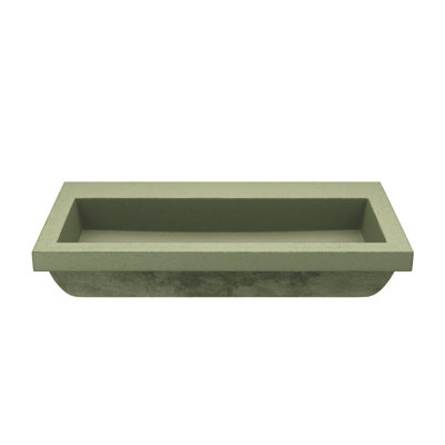 Trough Handmade Rectangular Bathroom Sink