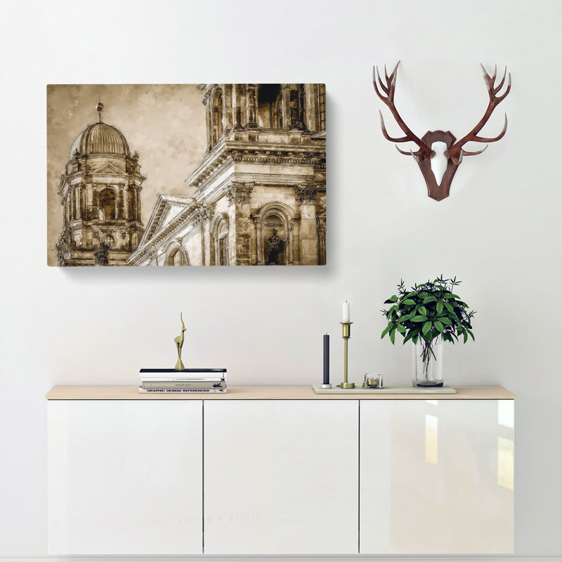 Dom Berlin Cathedral - Wrapped Canvas Painting, 60cm H x 91cm W x 3cm D