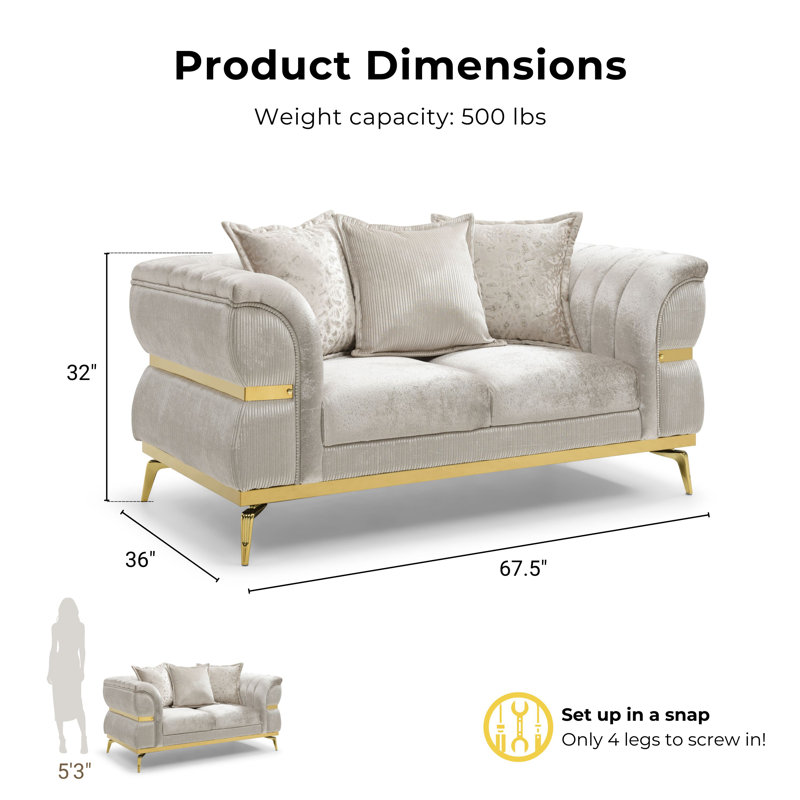 Milthon 2-Piece Sofa Set