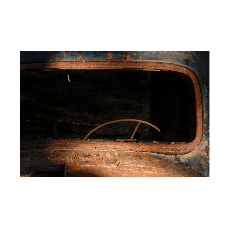 «Gordon Semmens Red River Rust 02», art sur toile, H 12 po x l 19 po