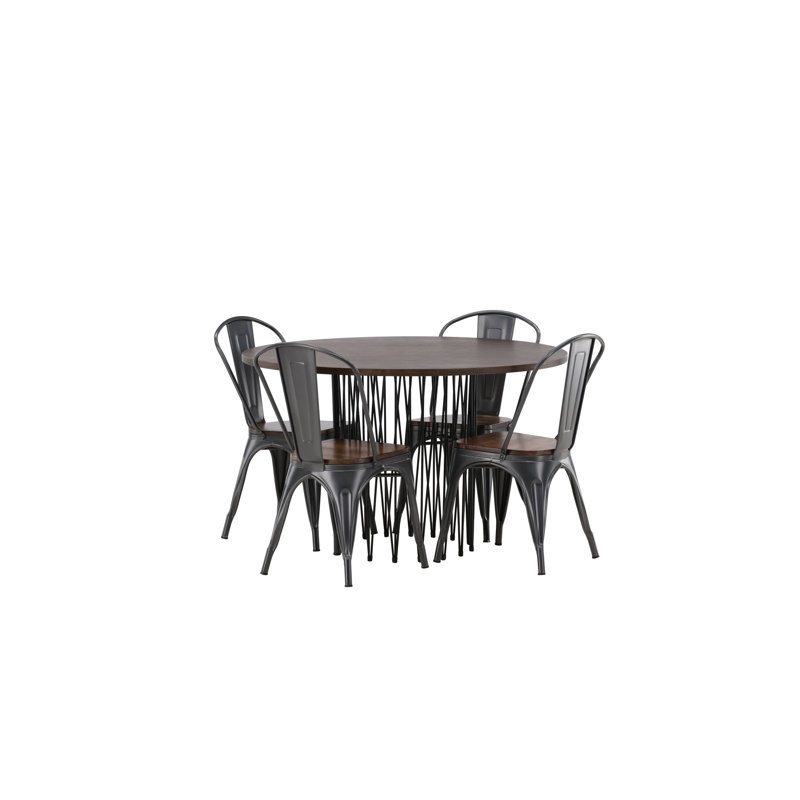 Normia 4 - Person Dining Set