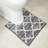Norreta U Shaped Contour Bath Rug with Non-Slip Backing