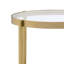 Table de bout en verre Maysam