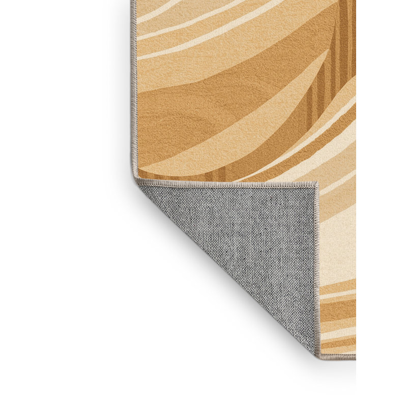 Tapis décontracté lavable à la machine Peiren Wallaby, 4 x 2