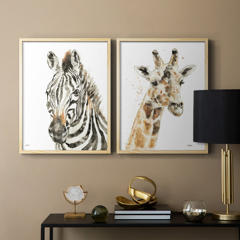Impression encadrée Savannah Ii-Premium - prête à être accrochée - aucun clou requis - aucun clou requis, H 15 po x l 24 po