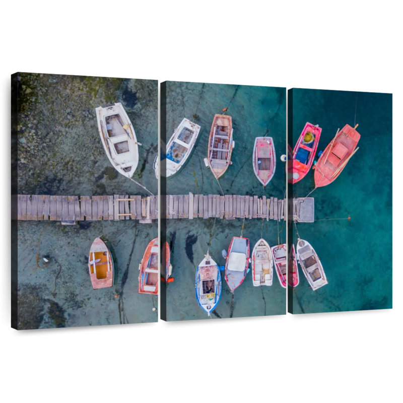 Aletra Fishing Boat Jetty, 42" H x 65" W