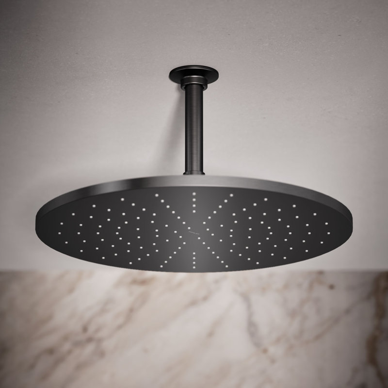 Tête de douche contemporaine à fonction unique de 14 po, 2,5 gallons par minute
