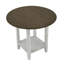 Table de salle à manger pliable à rallonge avec espace de rangement, table de salle à manger pour 4 personnes avec 4 chaises, convenant aux petits restaurants et aux salons, peu encombrante, en bois massif