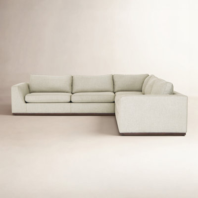 Berger Upholstered L-Shaped Sectional Symmetrical