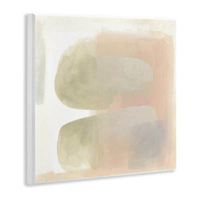 Art mural Centric Neutral Shapes par June Erica Vess