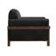 Structure et base en bois, fauteuil