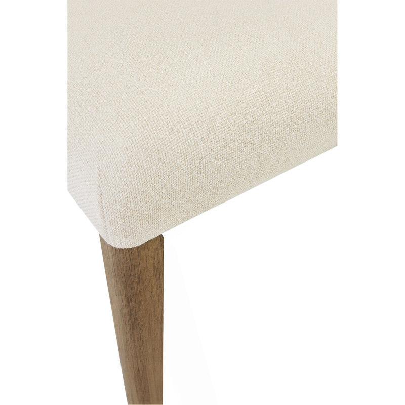 Chaise rembourrée Arch - Cacao / Sable blanc (ensemble de 2), Brun