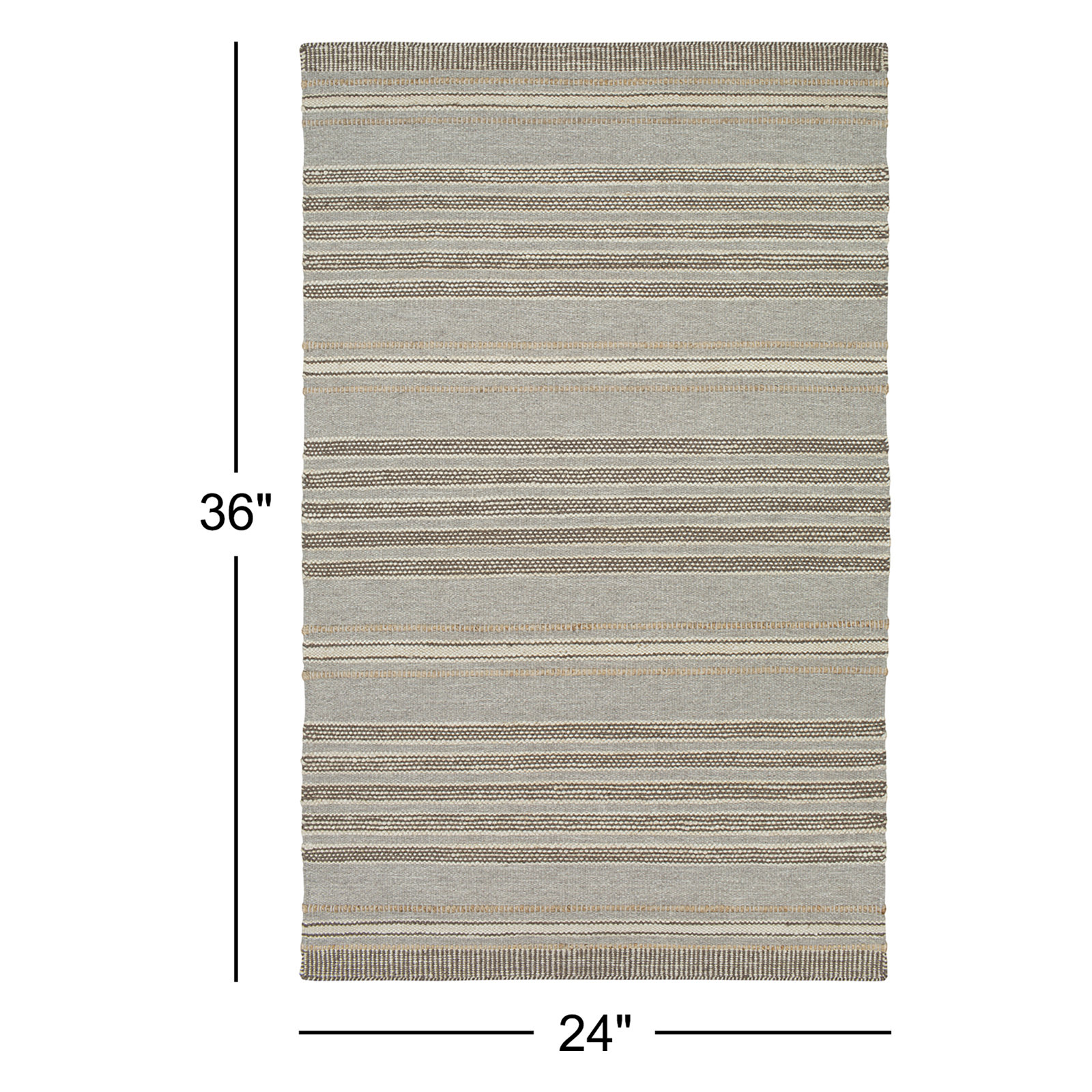 Portia Handmade Rug, Rectangle 2' x 3'