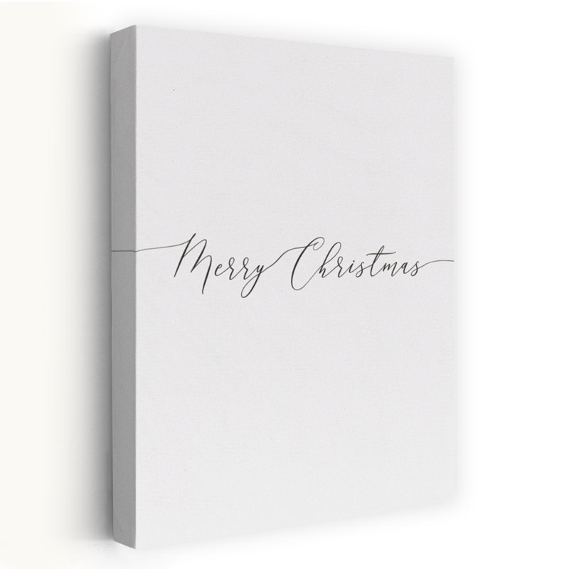 Merry Christmas 1, art abstrait contemporain, H 60 po x l 40 po