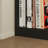 Modern Multifunctional Bookshelf With Hidden Storage Cabinets And Open Display Shelves