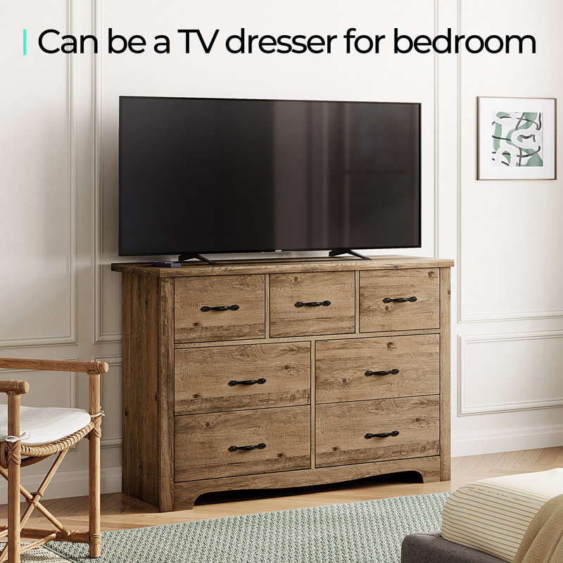 Anjuan 47.2'' W 7 - Drawer Dresser
