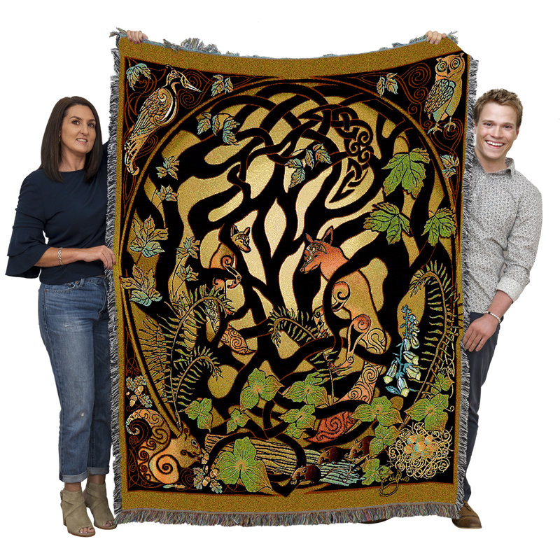 Jeté en coton Pure Country Weavers You Shall Not Pass par Vincent HIE