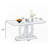 Lapeikis Glass Top Dining Table-1181224800