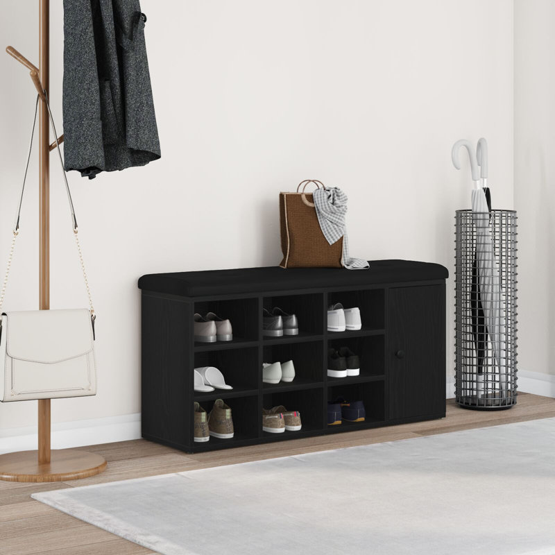 9 Pair Shoe Storage Bench