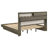 Rolston 5-piece Eastern King Bedroom Set Grey Oak-107484168