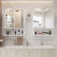 Pharmacie à miroir à double arche-1628548128