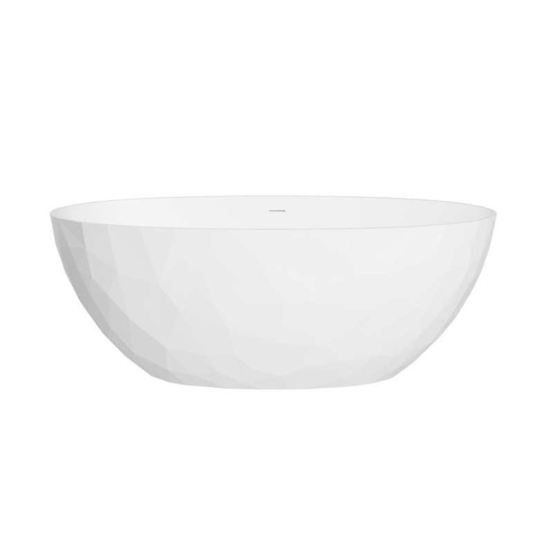 Baignoire de trempage Acquabella Stelvio, Gloss White