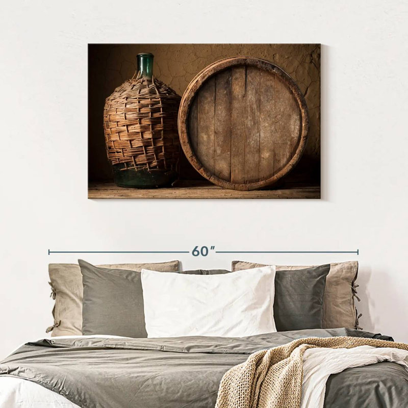 Yarlin Old Wine Barrel, 30" H x 45" W