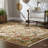 Delicate Beige Hand Knotted Area Rug