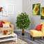 48'' Faux Ficus Tree in Pot Liner