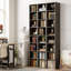 Narrow Design Storage,8-layer Thin High Bookcase With Open Adjustable Shelves,cube Display Rack-1160865032