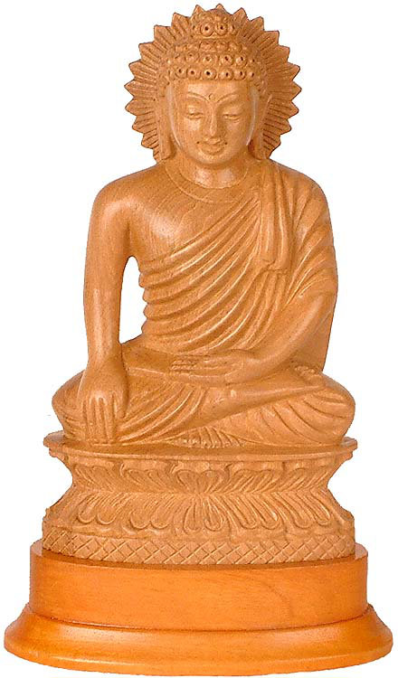 Bouddha dans Bhumisparsha Mudra