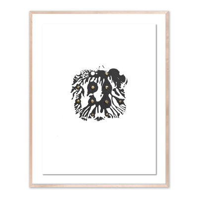 « gray golden printing » par anne mersmann-cadre photo, reproduction d’art sur papier