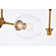 Ulrey 5 - Light Dimmable Sputnik Modern Linear Chandelier