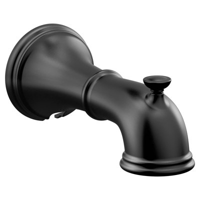 Garniture de bec de baignoire murale avec inverseur à poignée Belfield