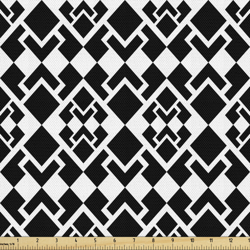 Tissu abstrait Ambesonne, l 58 po x L 72 po