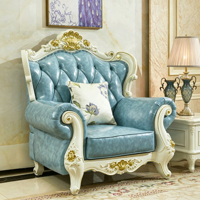 Canapé en cuir de luxe américain