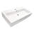 Fauceture Vitreous China Rectangular Vessel Bathroom Sink with Overflow