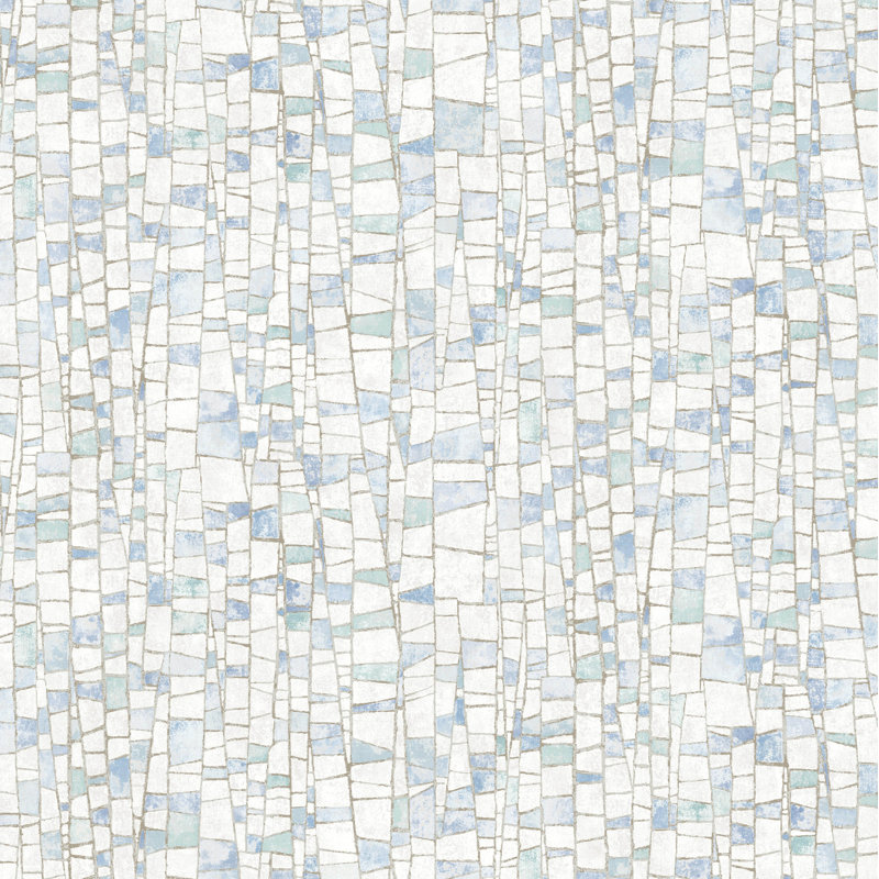 Papier peint Ulysses, Bleu