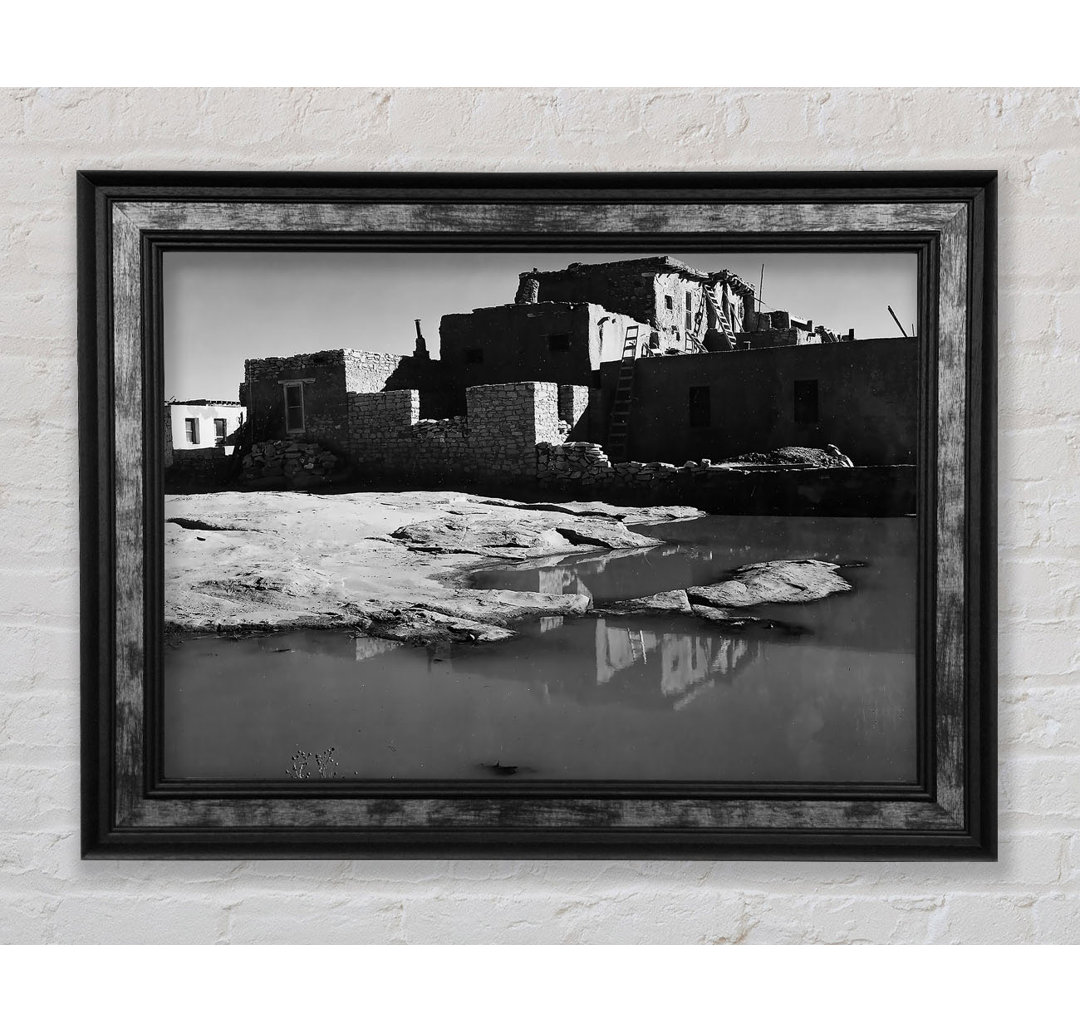 Ansel Adams Acoma Pueblo 3 - Druck