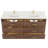 Porto 72'' Free Standing Double Bathroom Vanity with Quartz Top-1960838686-1960878707