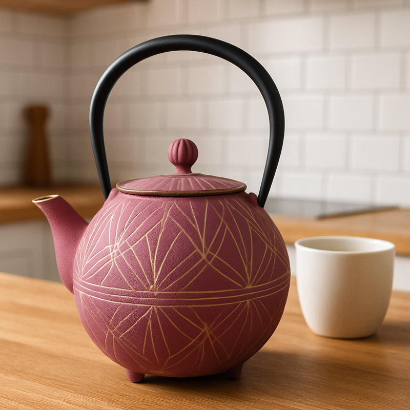 Knollview 1.06 -qt Cast Iron Teapot