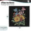 Étude de bouquet rétro sur cadre flottant noir, design par Dan Meneely-805240909-805240910