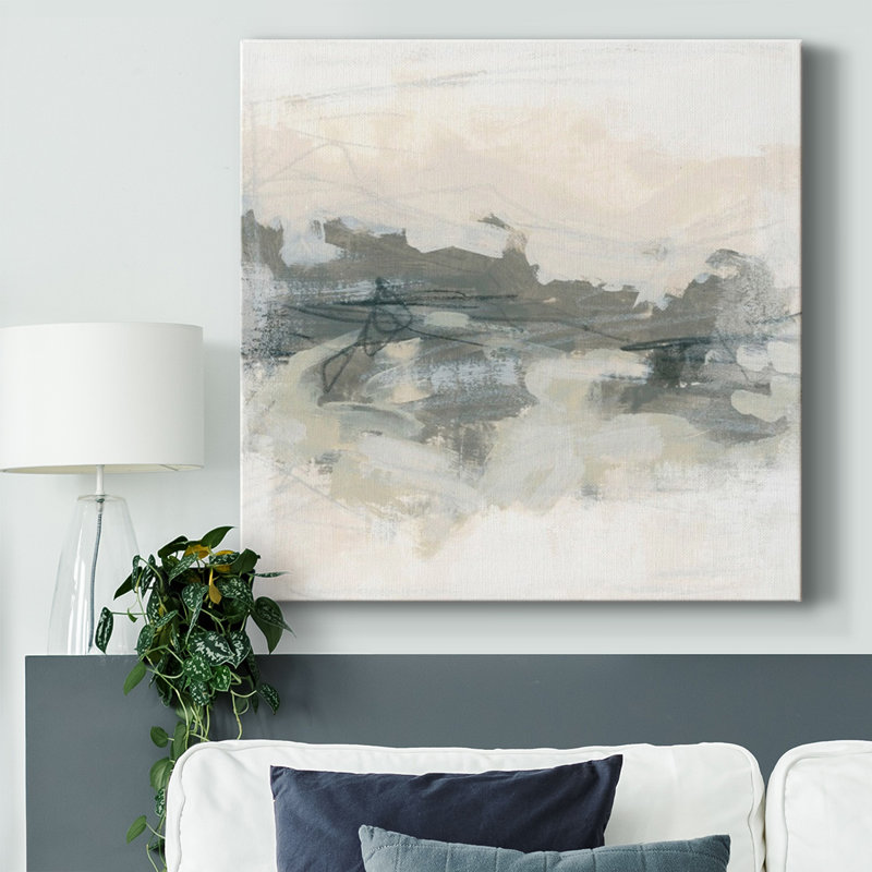 «Abstract Coast Vignette I», impression sur toile tendue, H 8 po x l 8 po x P 1,5 po