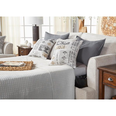 Yusef Upholstered 85'' Sleeper Sofa
