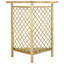 Corner Pergola with Bench 166x81x174 cm Impregnated Pinewood