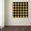 « xmas houndstooth 5 » par la boulangerie couleur, impression sur toile tendue-20507814
